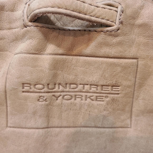 Mens leather jacket. Roundtree and yorke. XL - Picture 8 of 9